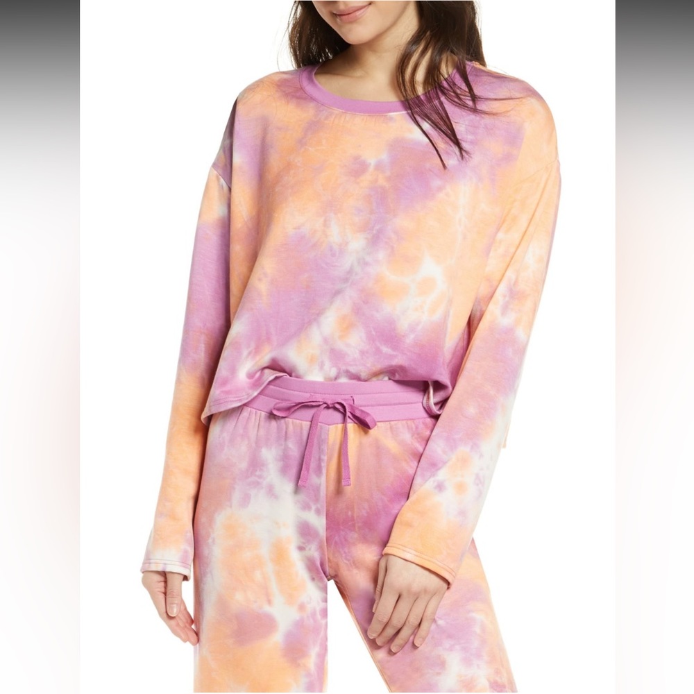 BP All Weekend Crop Sweatshirt & Pant Set Size M